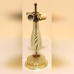 Vintage Art Deco Milano  Glass Celiing Lamp Fixture.